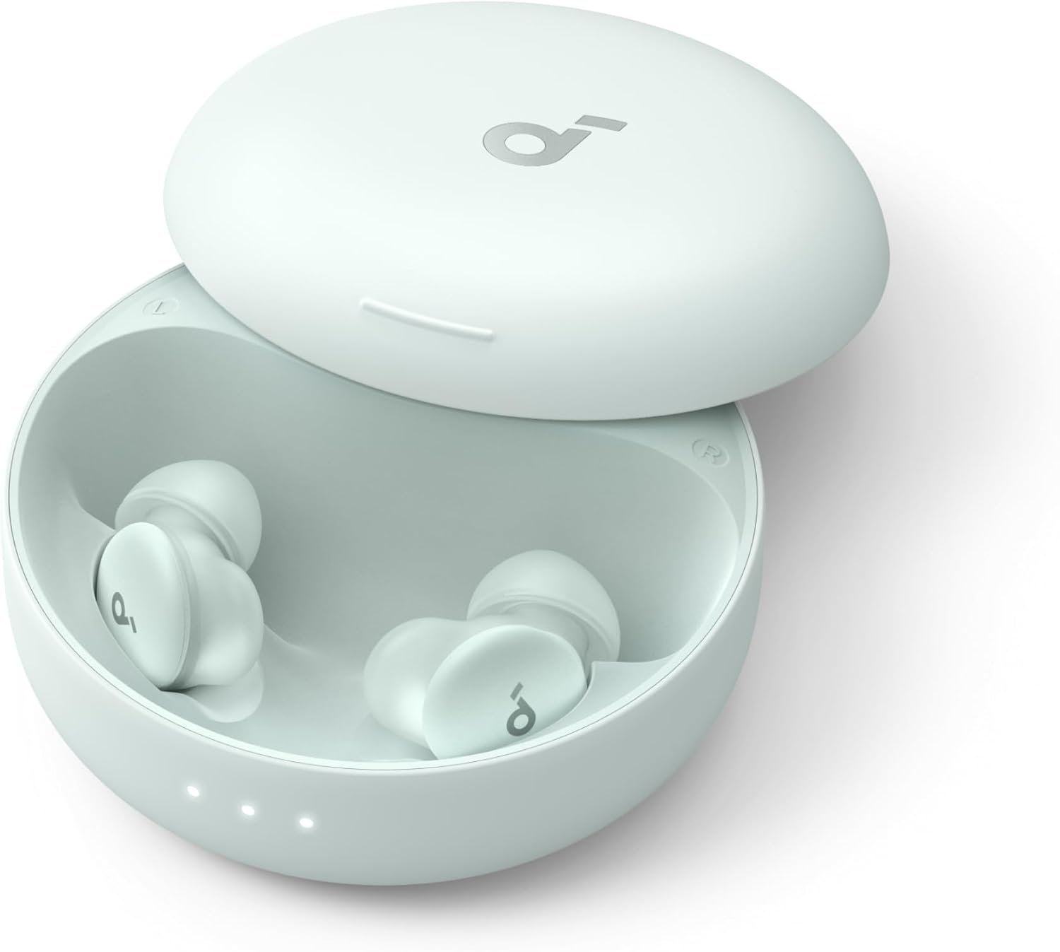 Soundcore Sleep A30 by Anker Sleep Earbuds, Smart Active Noise Cancelling Sleep Headphones, Adaptive Snore-Masking System, Ultra-Comfort for Side Sleepers, 45H Playtime