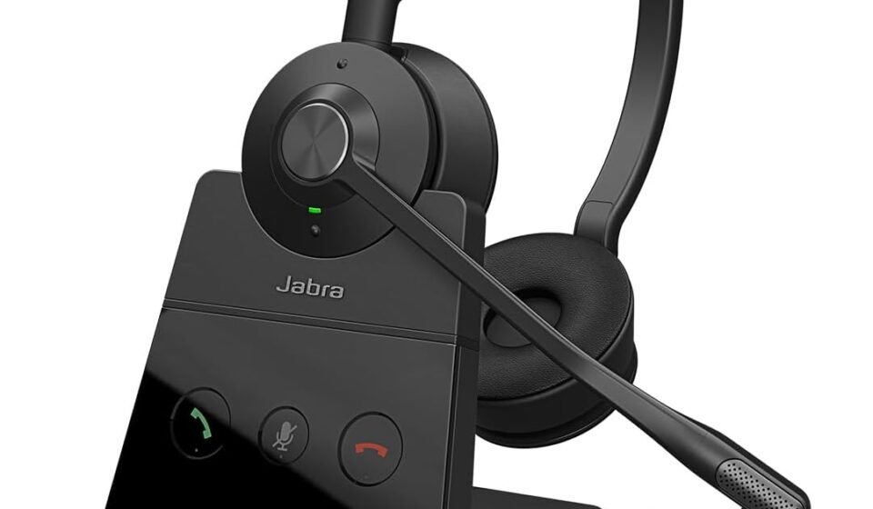 Jabra Engage 65 SE (Second Edition) Wireless Dual-Ear Headset, Black